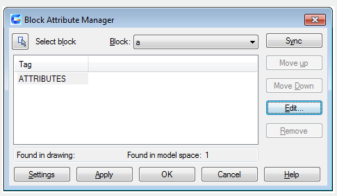 cad block attribute manager