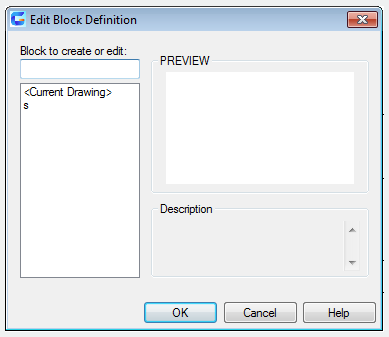 autocad edit block definition