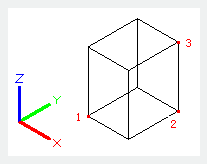 autocad cuboid draw