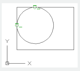 autocad circle diameter 2 tangent