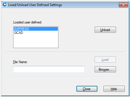 autocad menuload command
