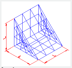 autocad mesh command - cube
