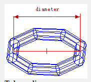 autocad mesh command diameter