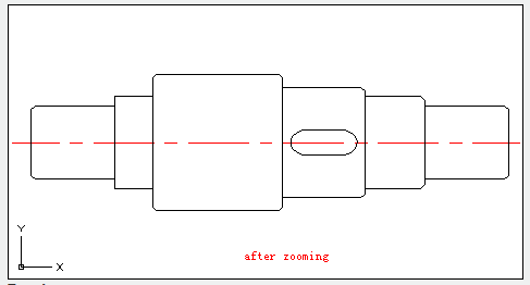 autocad zoom command - zooming