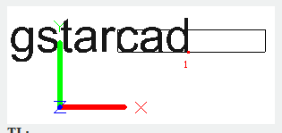 autocad text command - right