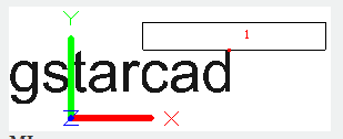 autocad text command - top right
