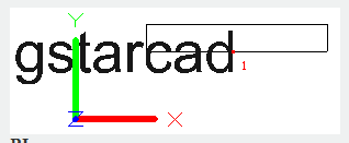 autocad text command - middle right