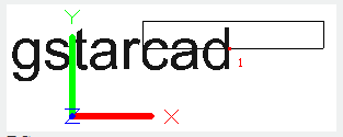 autocad text command - bottom left