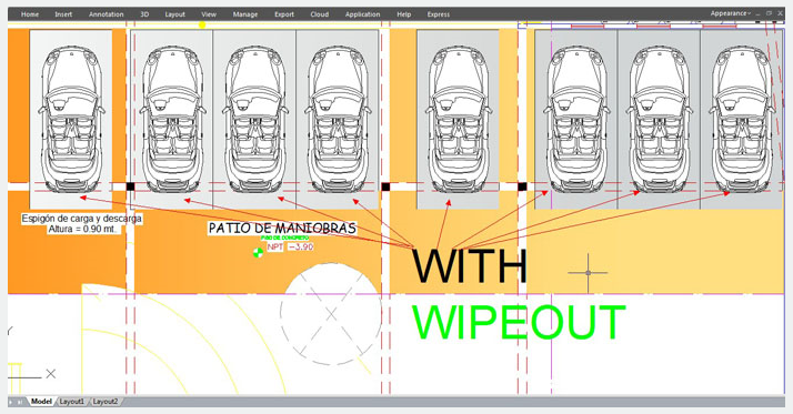 autocad command wipeout - 