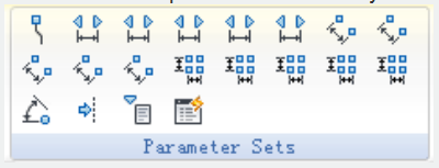 tools panel - parameter sets