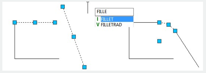 Fillet Line and Polyline Combinations