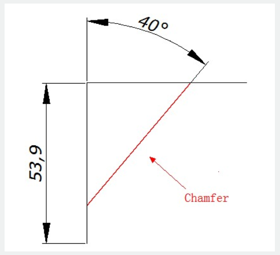 Chamfer by Specifying Distances